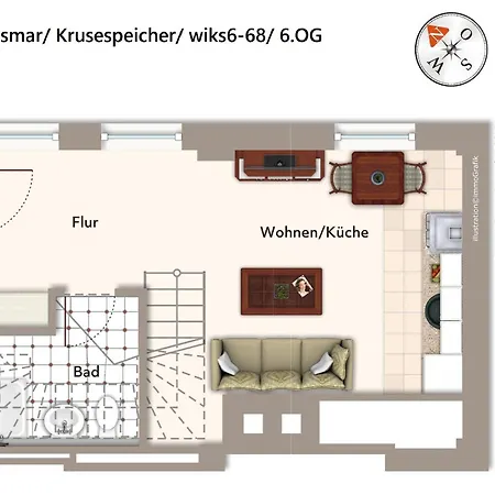 Daire Krusespeicher Krusespeicher 6-68